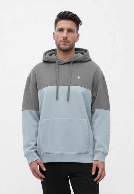 NIKIN Hoodie TreeHoodie Colorblock Gemütlicher Kapuzenpullover zweifarbig günstig online kaufen