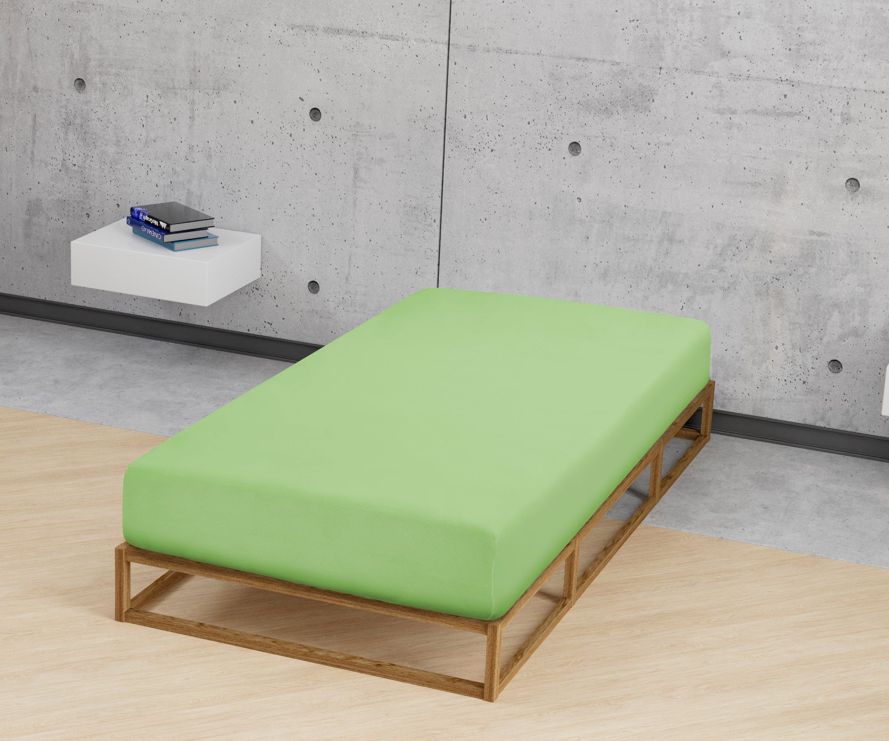 Biberna Spannbettlaken Spannbetttuch Jersey, Jersey, Gummizug: günstig online kaufen
