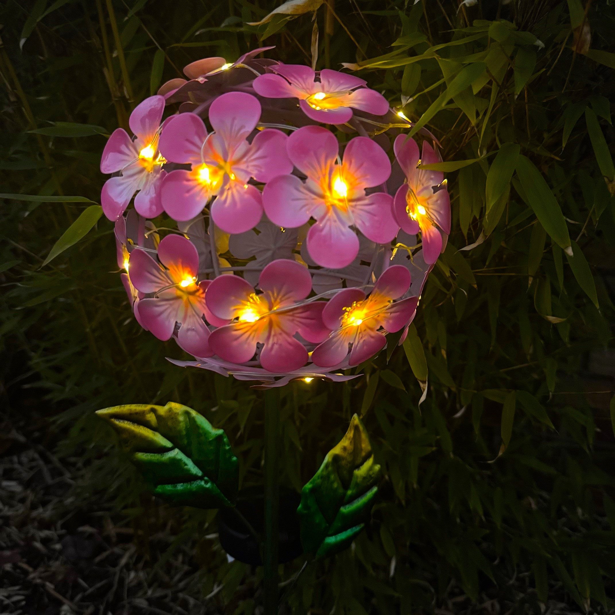 Online-Fuchs Gartenstecker - Beetstecker Hortensien Blüte günstig online kaufen