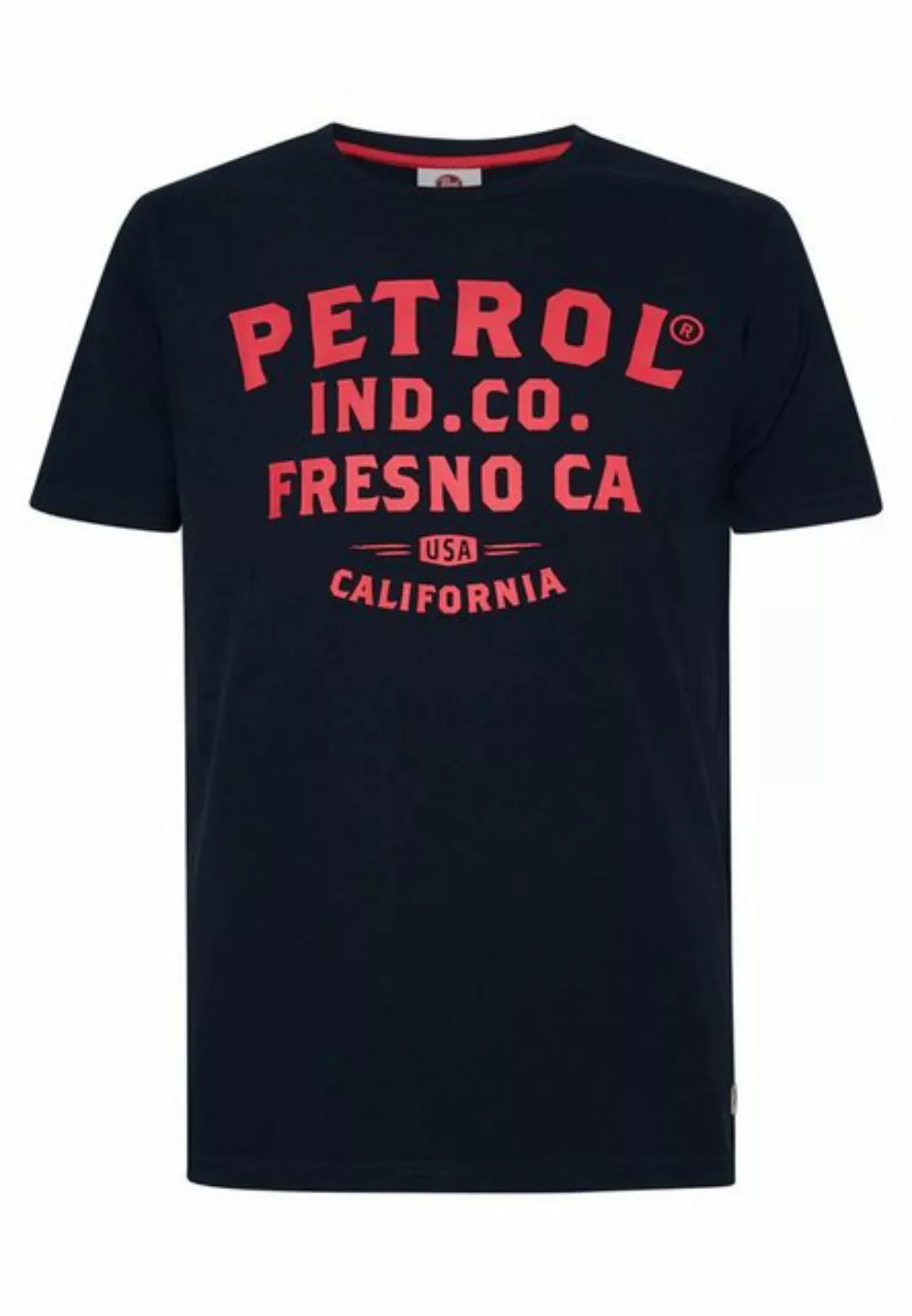 Petrol Industries T-Shirt T-Shirt Classic Print Kurzarmshirt mit (1-tlg) günstig online kaufen