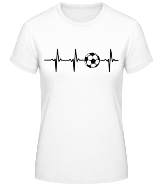 Heart Rate Football · Frauen Basic T-Shirt günstig online kaufen