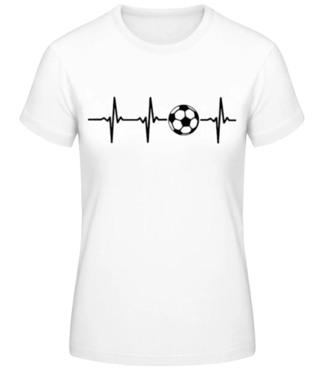 Heart Rate Football · Frauen Basic T-Shirt günstig online kaufen
