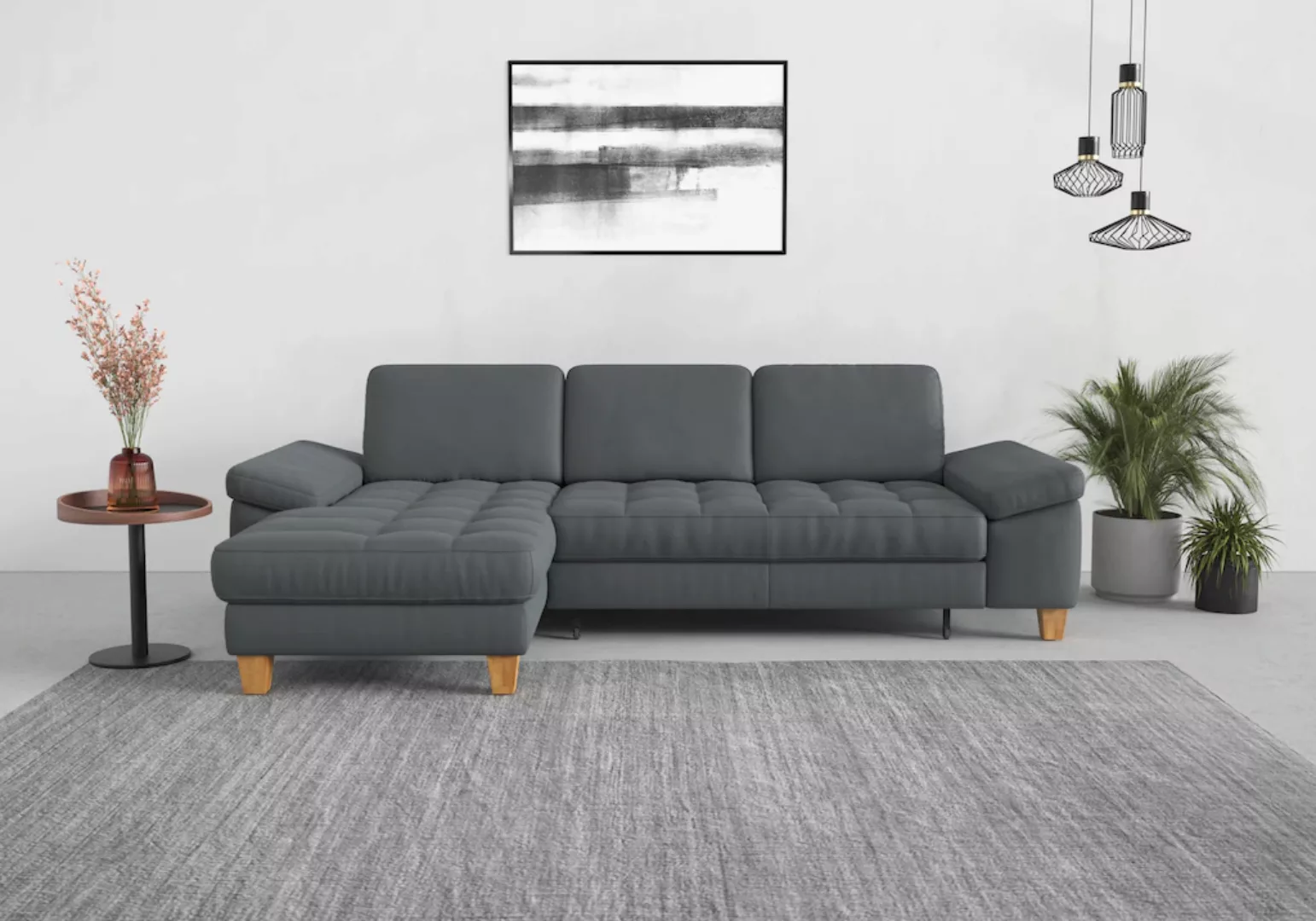 sit&more Ecksofa "Westham L-Form", mit Recamiere, mit oder ohne Bettfunktio günstig online kaufen