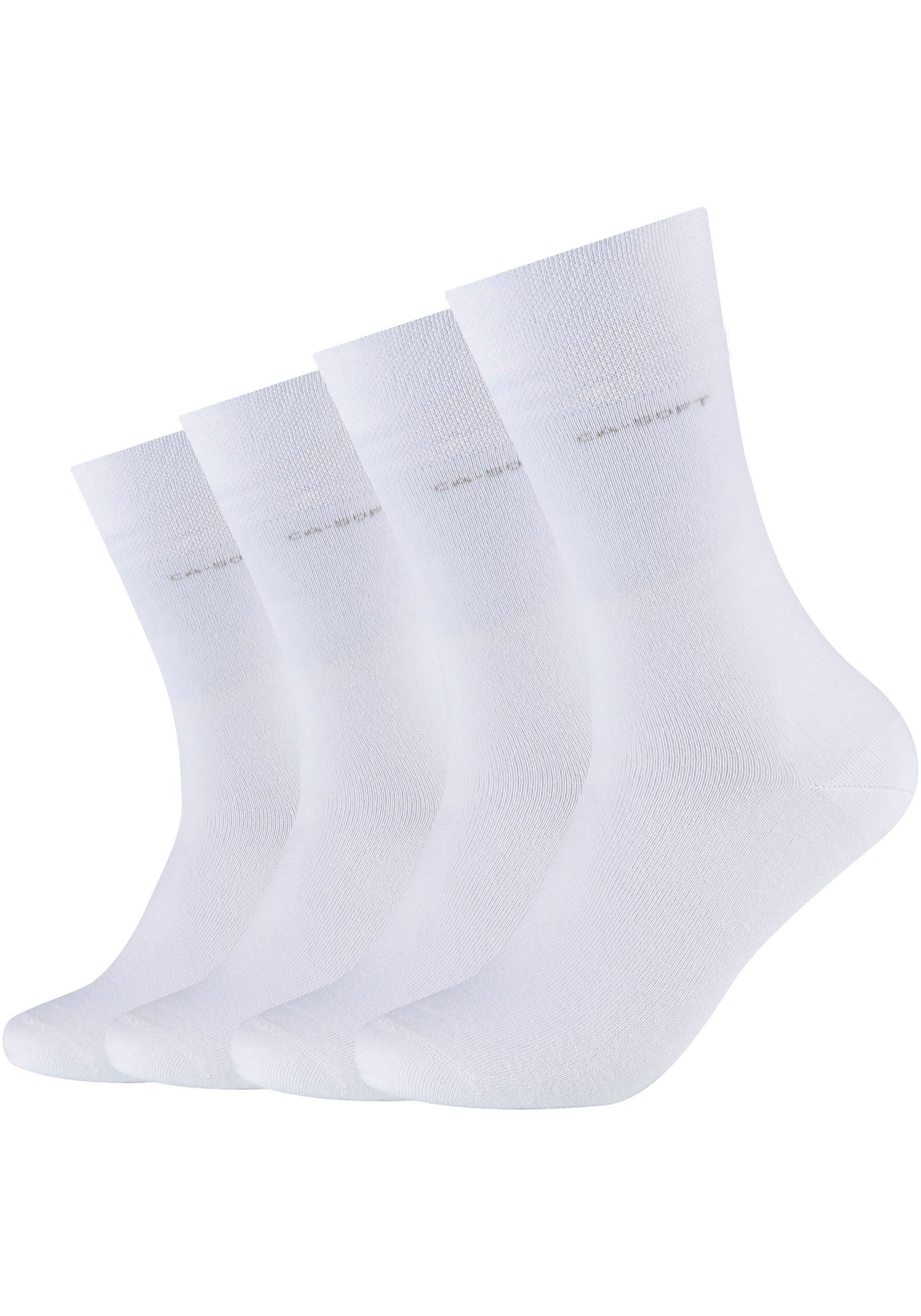 Camano Socken "ca-soft", (4 Paar), mit verstärktem Fersen- und Zehenbereich günstig online kaufen