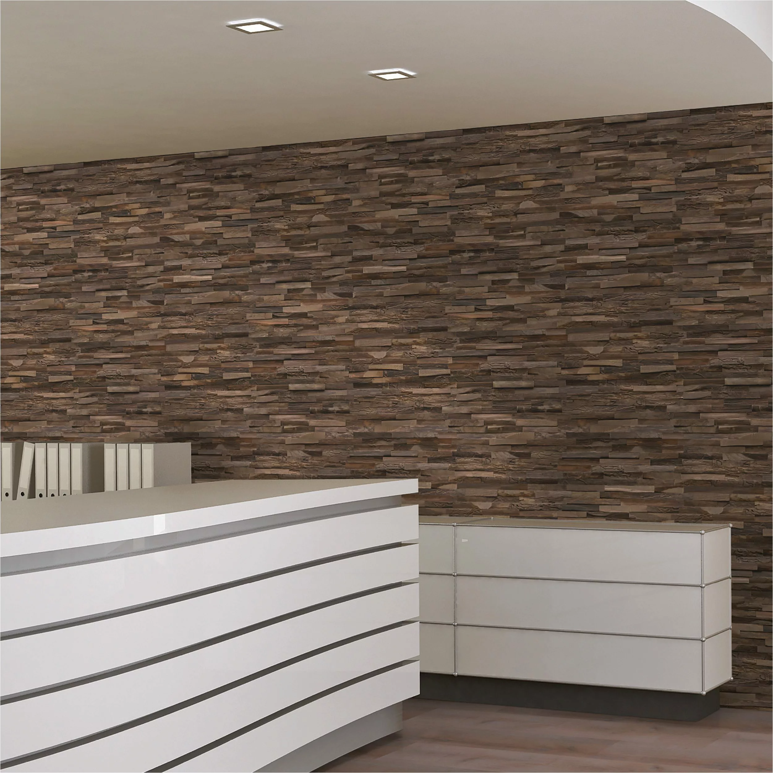 INDO 3D Wandpaneel Teak Elegance, BxL: günstig online kaufen