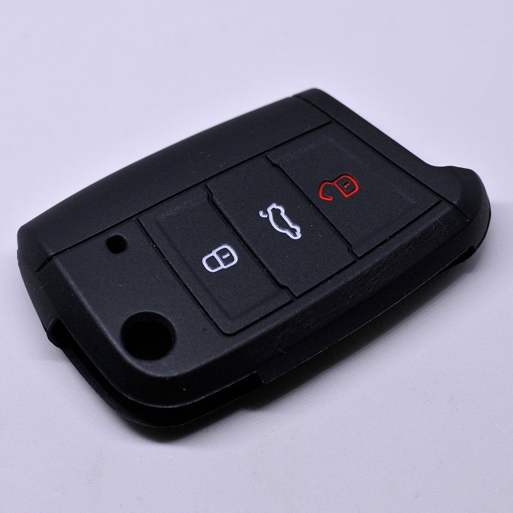 mt-key Schlüsseltasche Autoschlüssel Softcase Silikon Schutzhülle günstig online kaufen