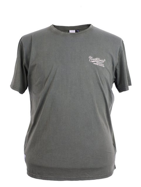 north 56 4 Rundhalsshirt Rundhals T-Shirt in XXL Größen von North 56Denim, günstig online kaufen