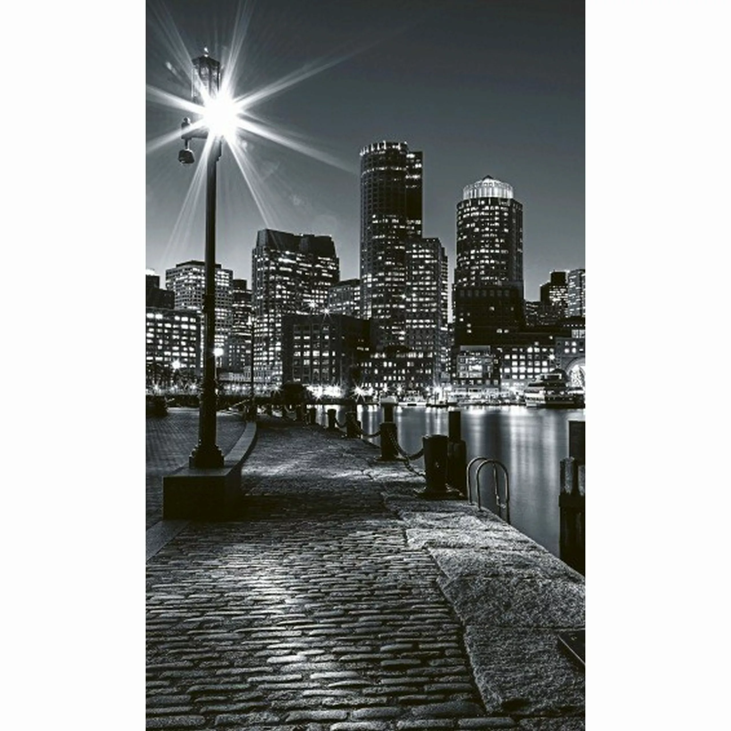 Fototapete BOSTON | MS-2-0016 | Schwarz | Digitaldruck auf Vliesträger günstig online kaufen