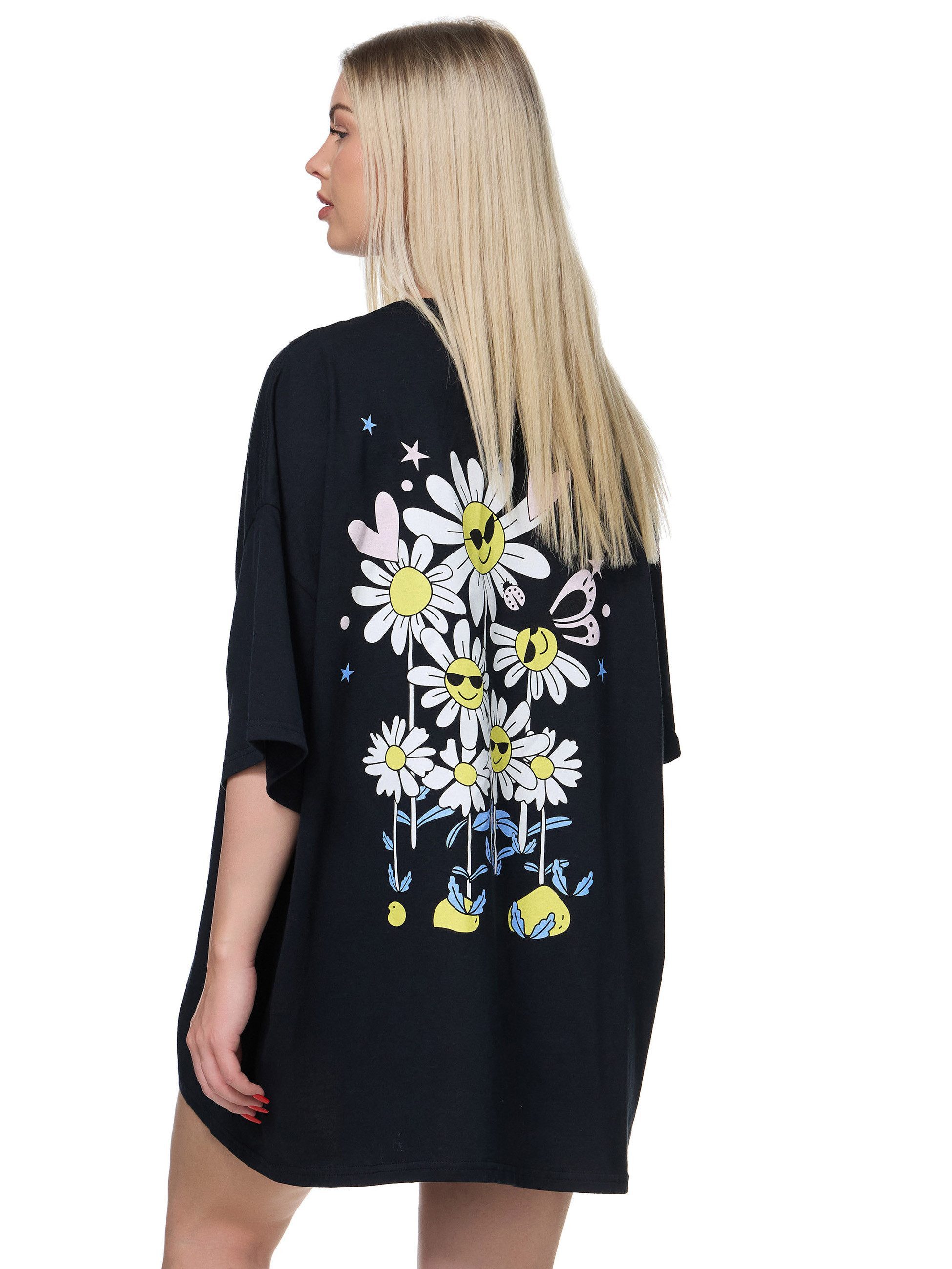 Worldclassca T-Shirt Worldclassca Oversized Print HAPPY günstig online kaufen