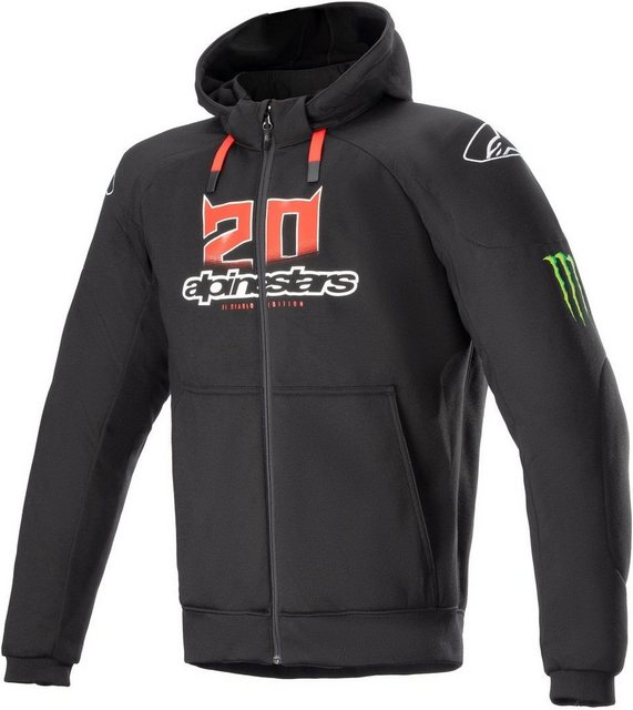 Alpinestars Motorradjacke FQ20 Chrome Ignition Monster Motorrad Zip Hoodie günstig online kaufen