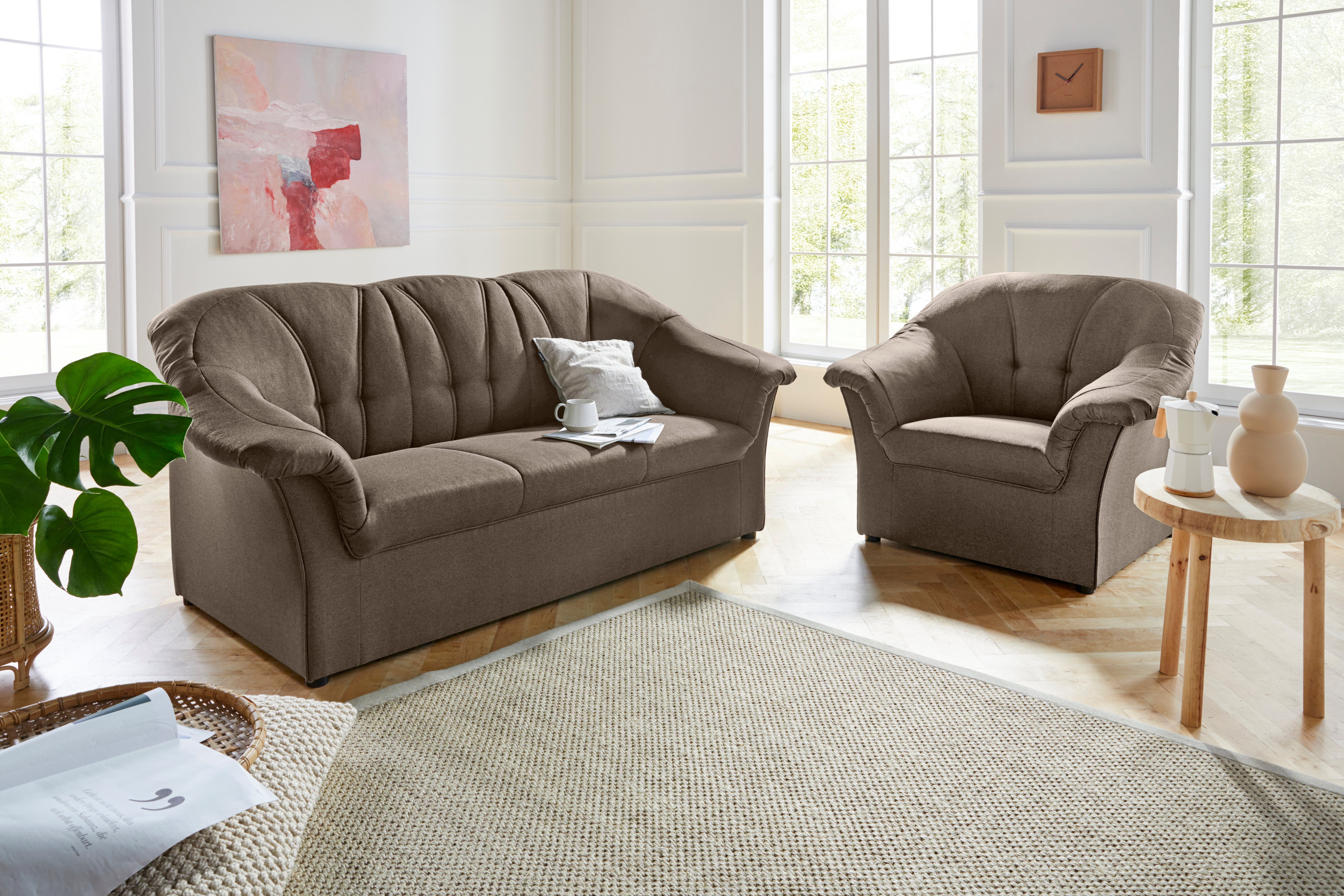 DOMO collection Polstergarnitur Pegnitz, (Set), Sessel günstig online kaufen