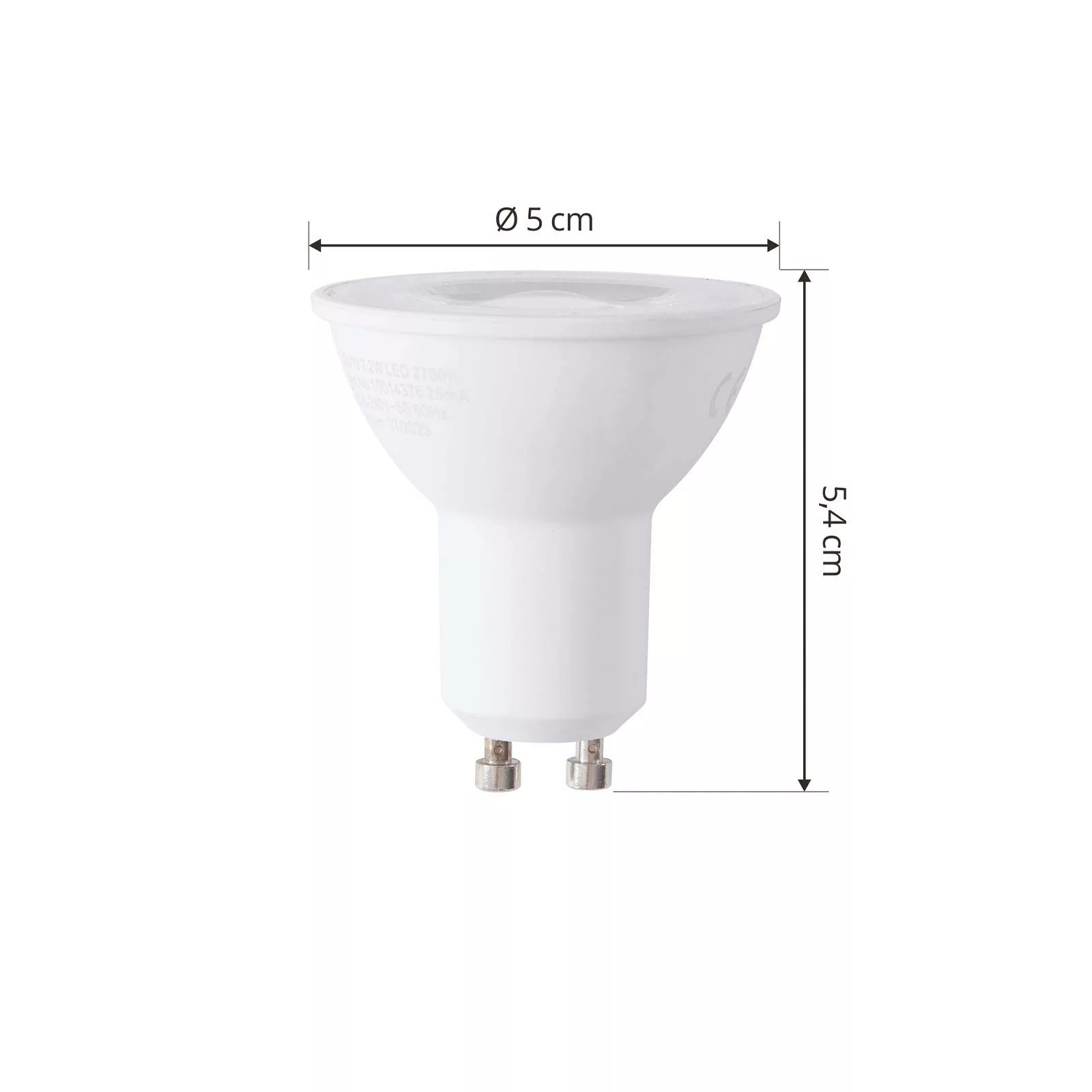 Arcchio LED-Leuchtmittel GU10 2,2W 2700K 350 Lumen günstig online kaufen