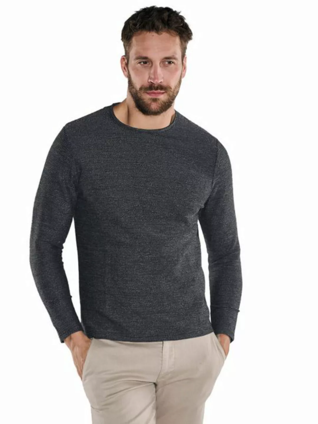 emilio adani Langarmshirt Langarm-Shirt regular günstig online kaufen
