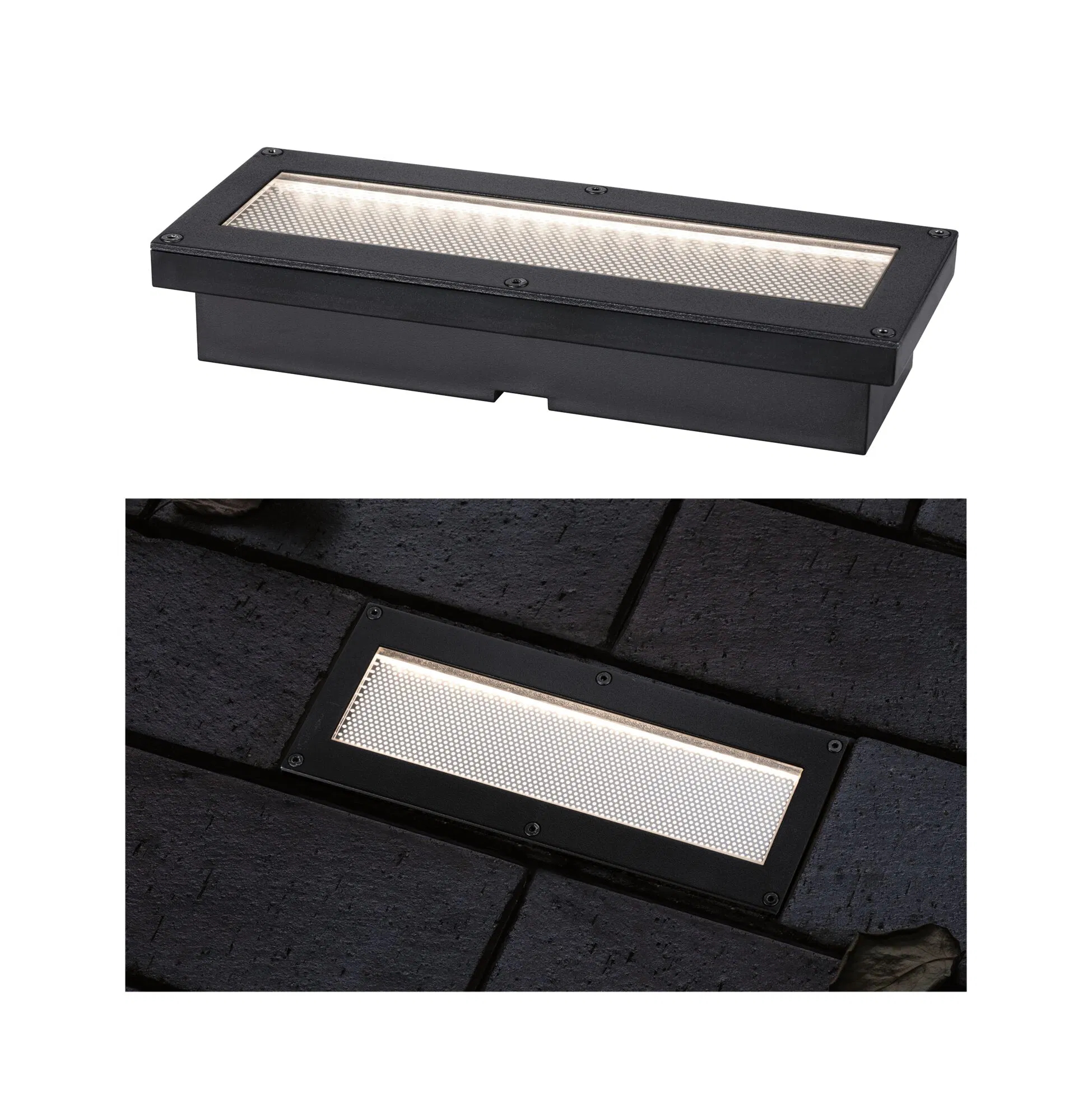 Paulmann Domenic LED-Solar-Bodeneinbaulampe 20x8cm günstig online kaufen