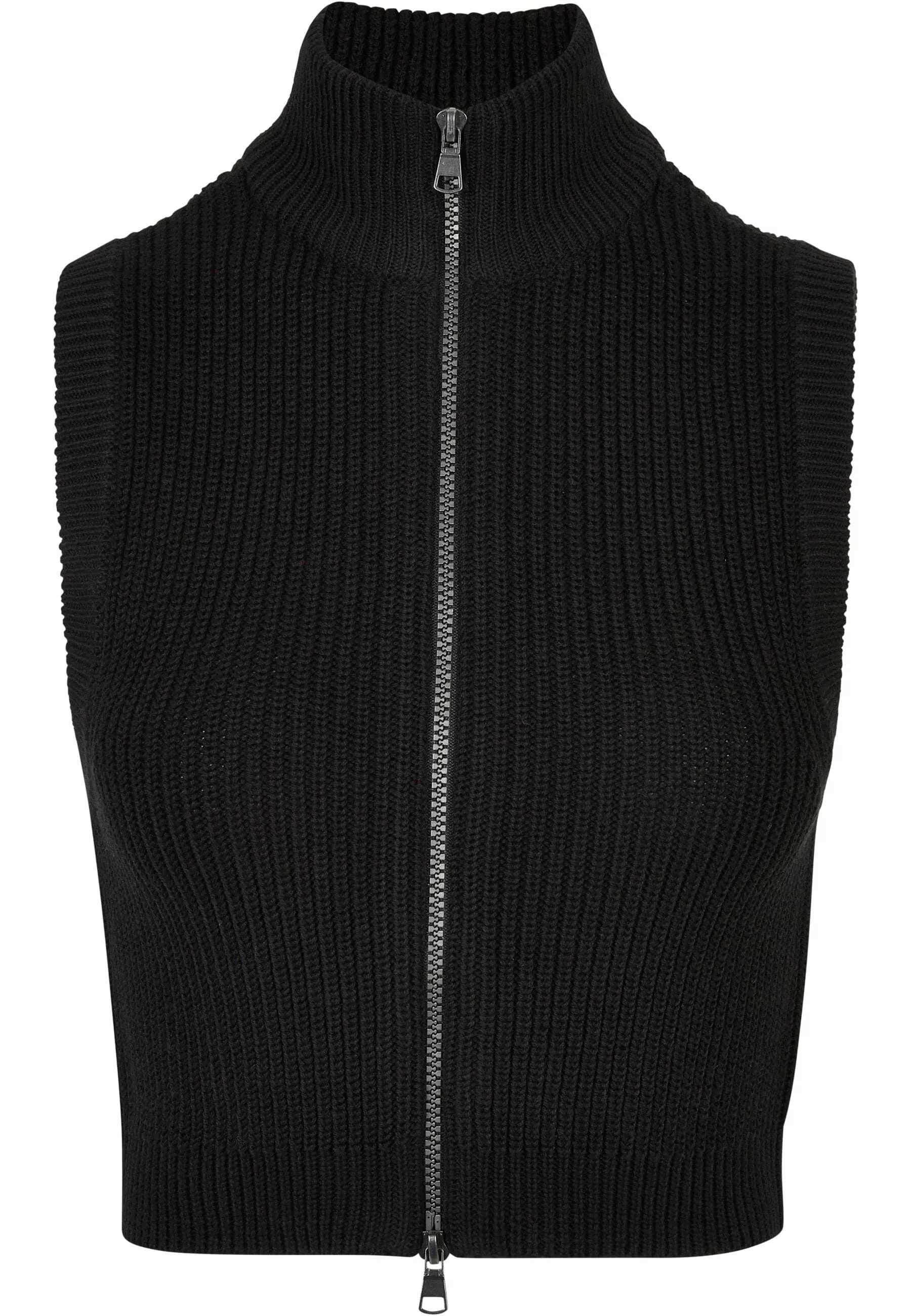 URBAN CLASSICS Steppweste "Urban Classics Damen Ladies Short Knit Vest" günstig online kaufen