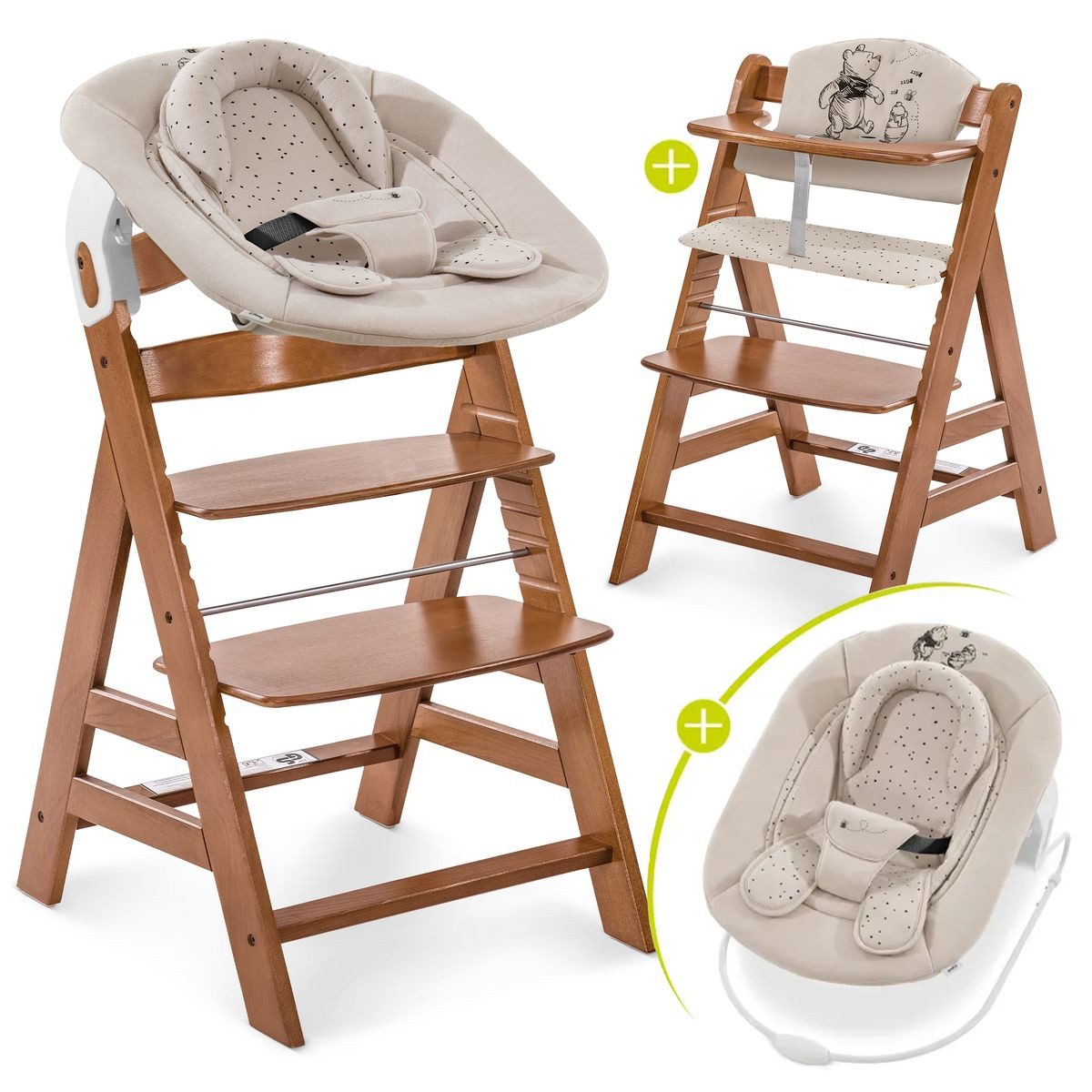 Hauck Hochstuhl Alpha Plus Walnut Newborn günstig online kaufen