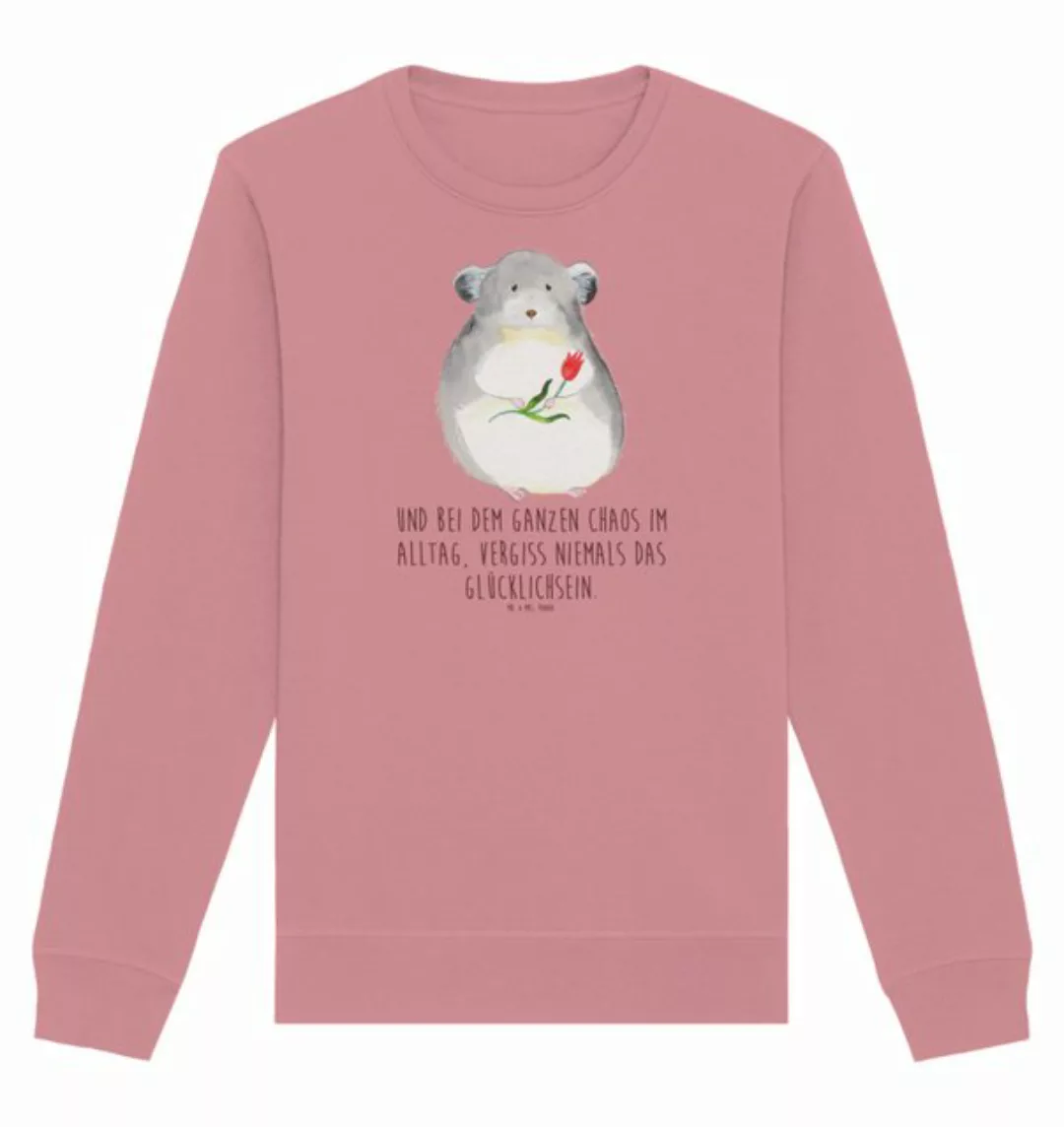 Mr. & Mrs. Panda Longpullover Größe S Chinchilla Blume - Canyon Pink - Gesc günstig online kaufen