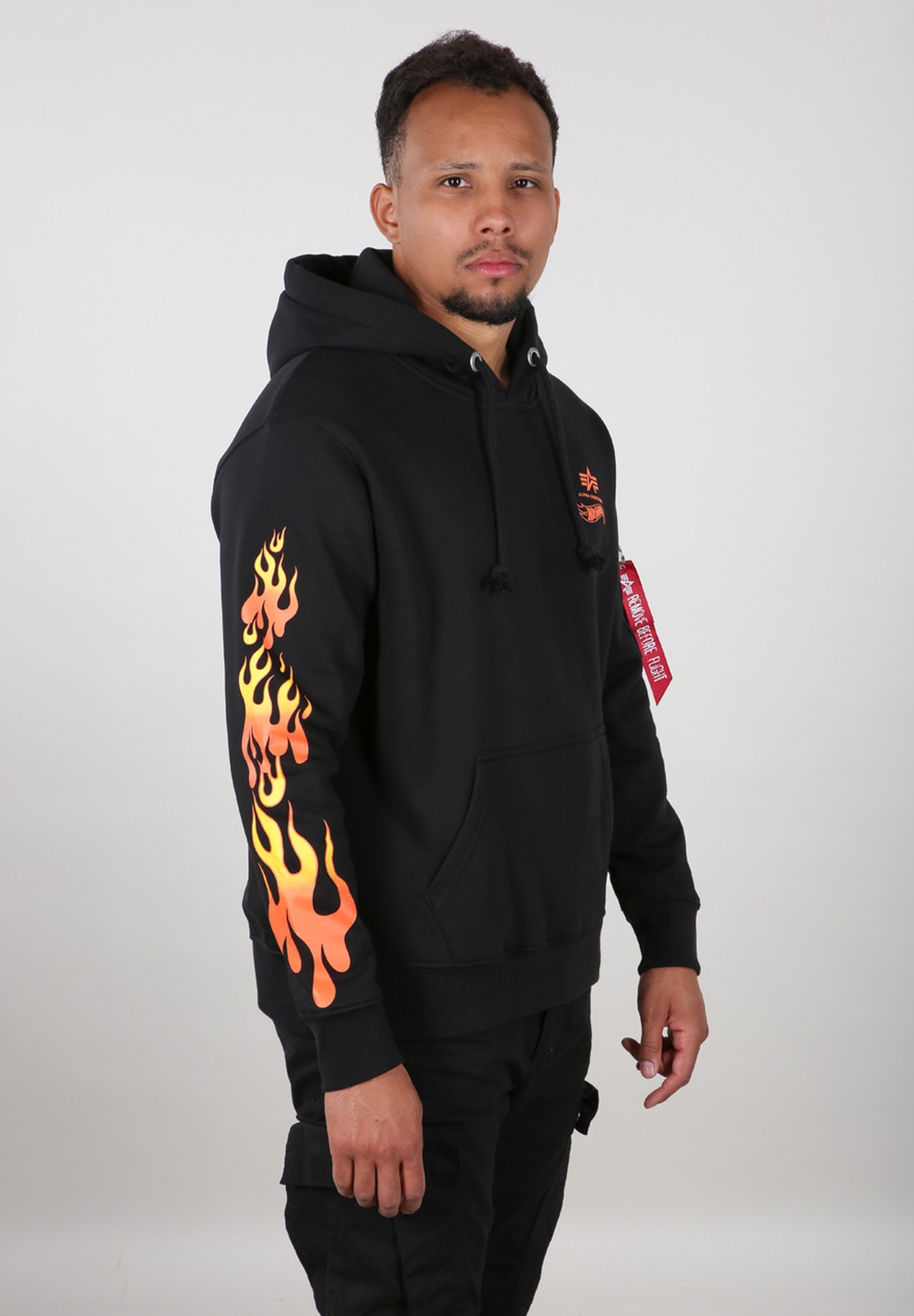 Alpha Industries Hoodie ALPHA INDUSTRIES Men - Hoodies Flame Hoody günstig online kaufen