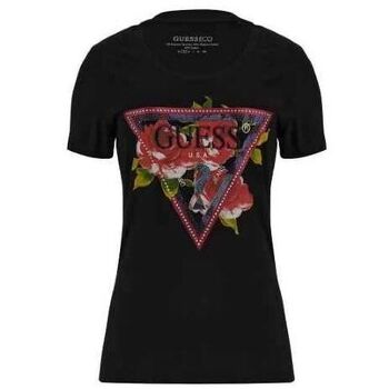 Guess T-Shirt ROSES (1-tlg) Ziersteine günstig online kaufen