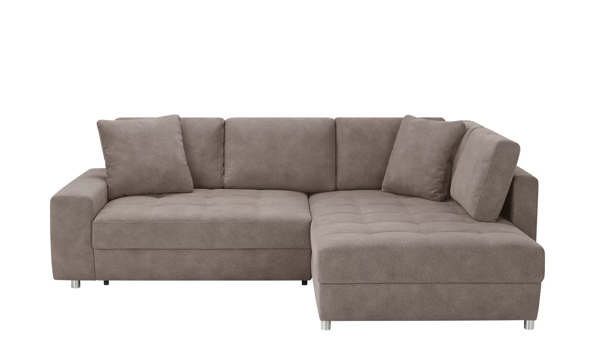 bobb Ecksofa  mit pflegeleichtem Bezugsstoff  Arissa de Luxe  ¦ braun ¦ Maß günstig online kaufen