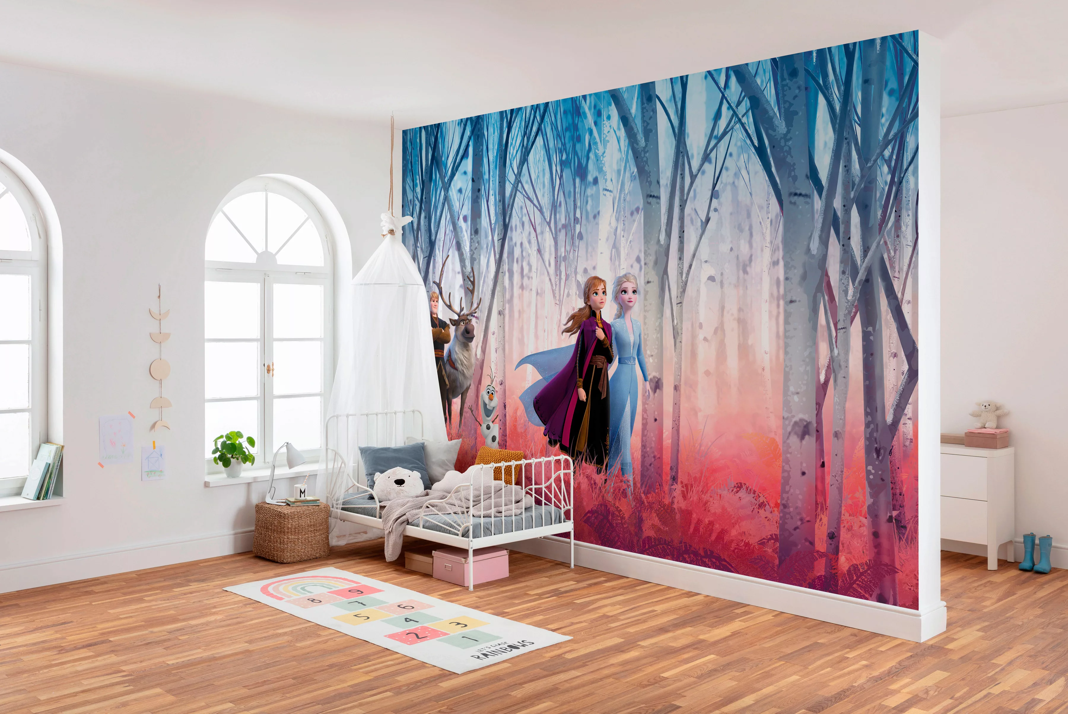 Komar Fototapete Frozen Friends forever  368 x 254 cm günstig online kaufen