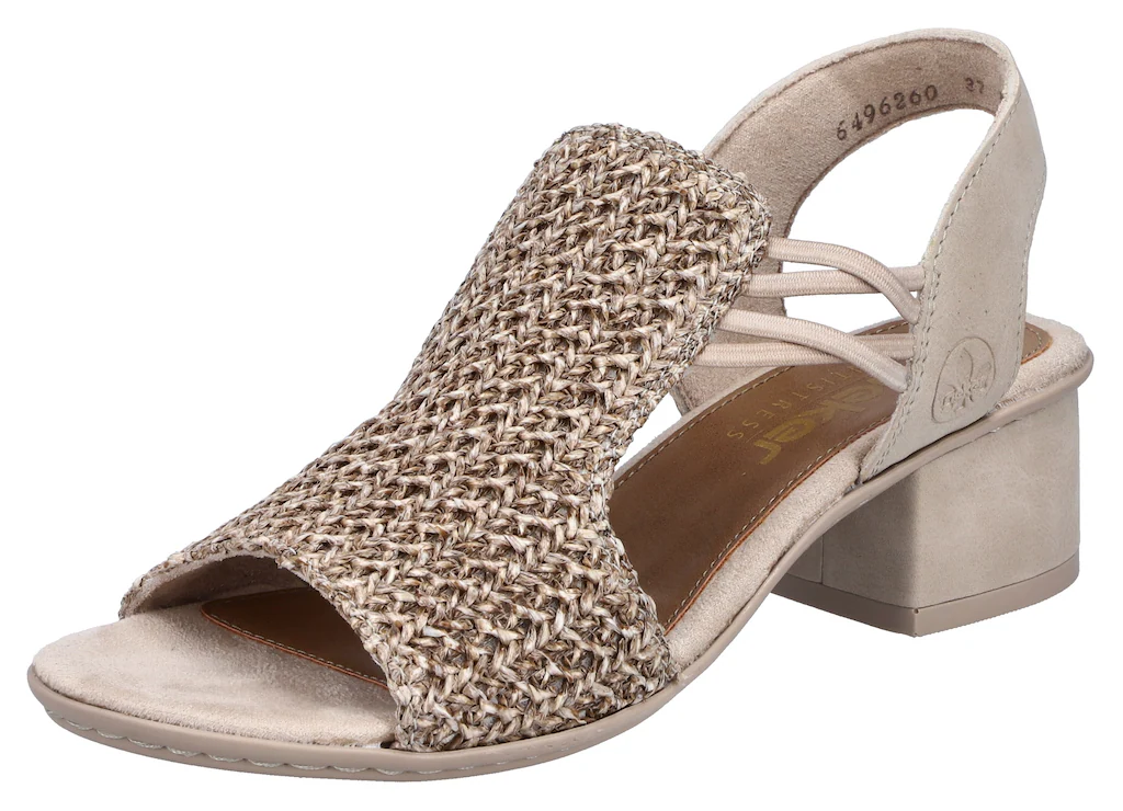 Rieker Sandalette, Sommerschuh, Schaftsandale mit seitlichen Gummizügen für günstig online kaufen