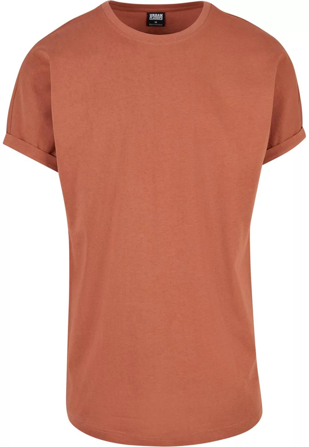 URBAN CLASSICS T-Shirt "Urban Classics Herren Long Shaped Turnup Tee", (1 t günstig online kaufen