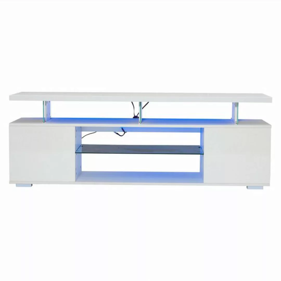 XDeer TV-Schrank TV-Schrank mit LED-Beleuchtung für 60-Zoll-Fernseher TV-Ti günstig online kaufen