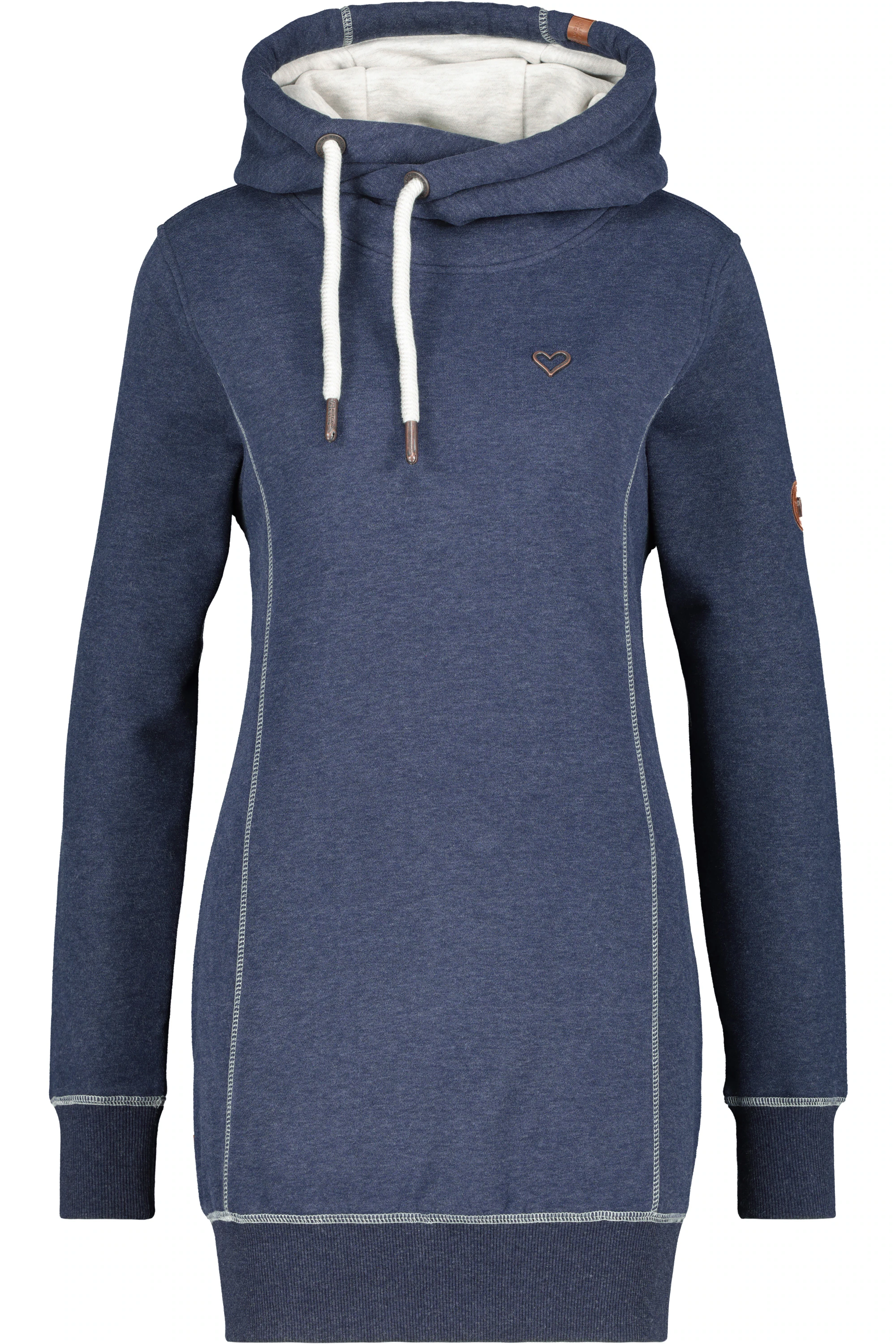 Alife & Kickin Sweatshirt "Damen Hooded Longsweat" günstig online kaufen