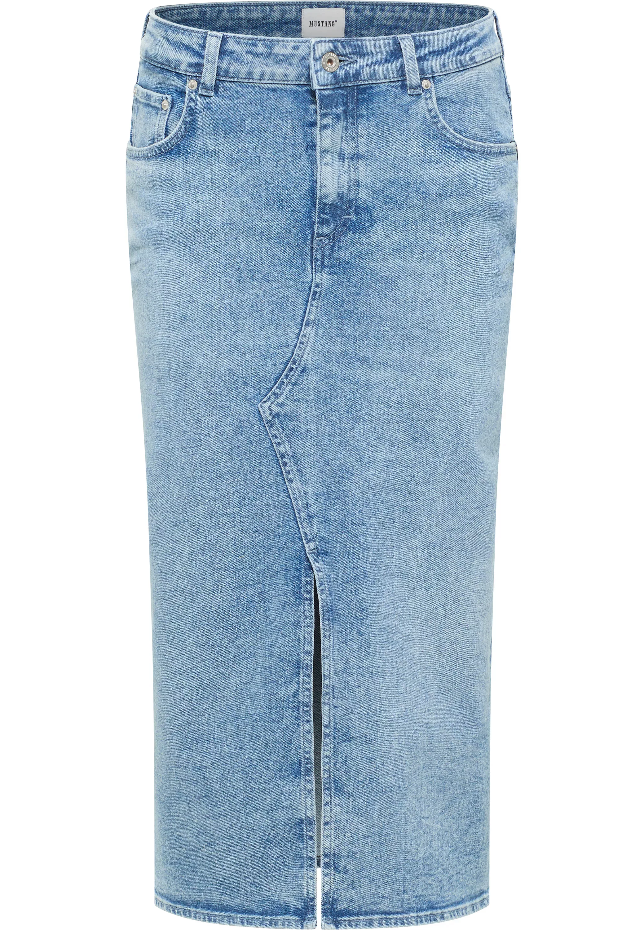 MUSTANG Maxirock "Damen Style Eureka Denim Skirt" günstig online kaufen