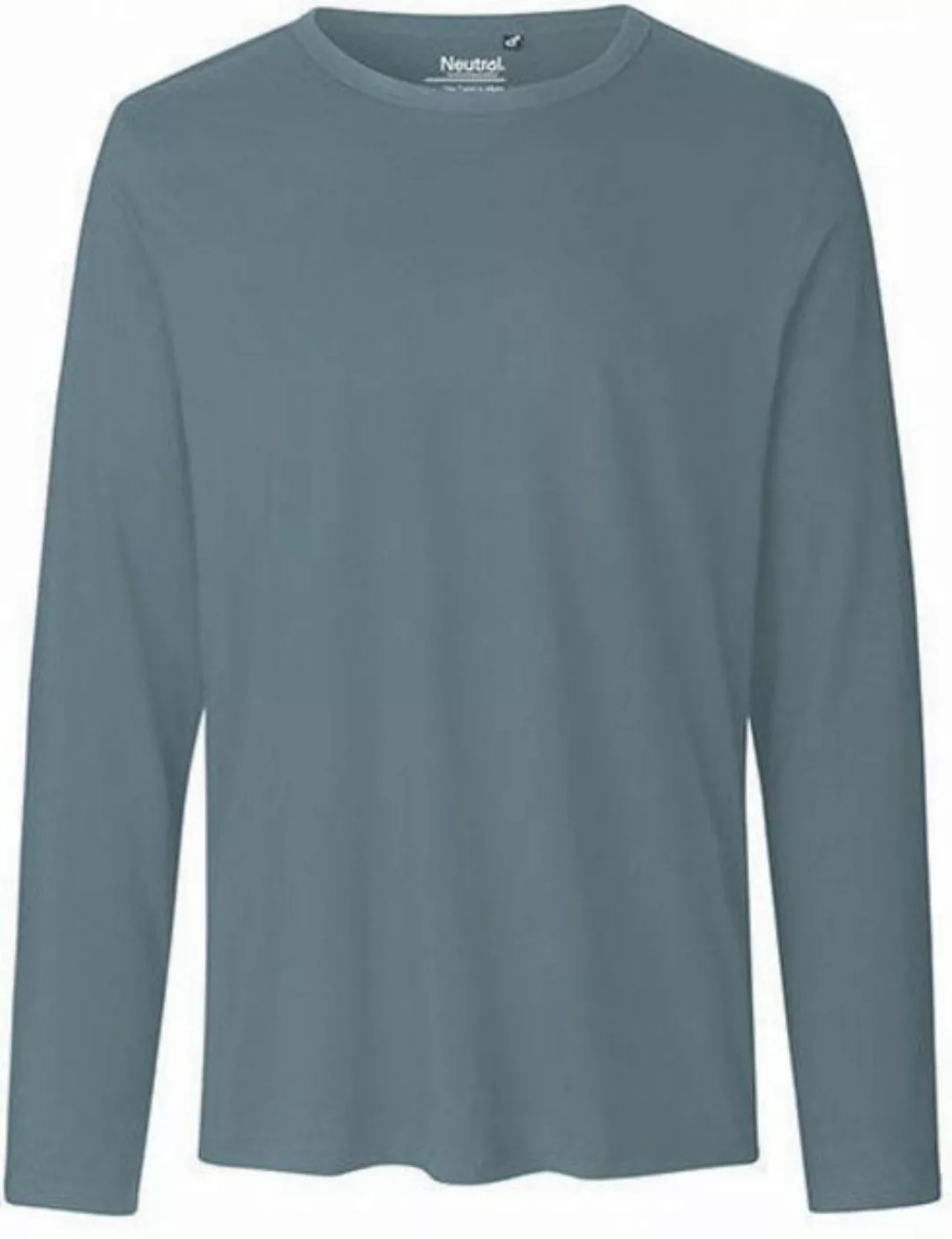 Neutral Langarmshirt Herren Long Sleeve T-Shirt / 100% Fairtrade-Baumwolle günstig online kaufen