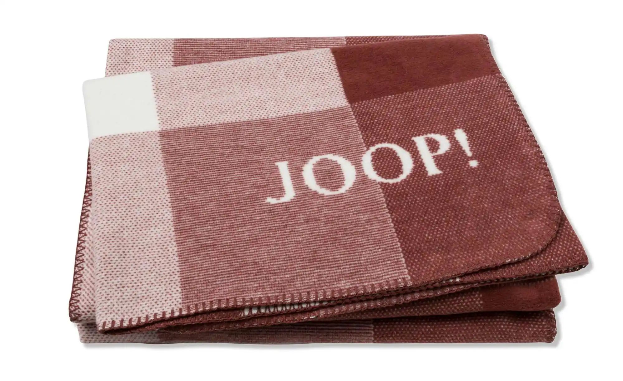 JOOP! Wohndecke Mesh ¦ rosa/pink ¦ Baumwollmischgewebe ¦ Maße (cm): B: 200 günstig online kaufen