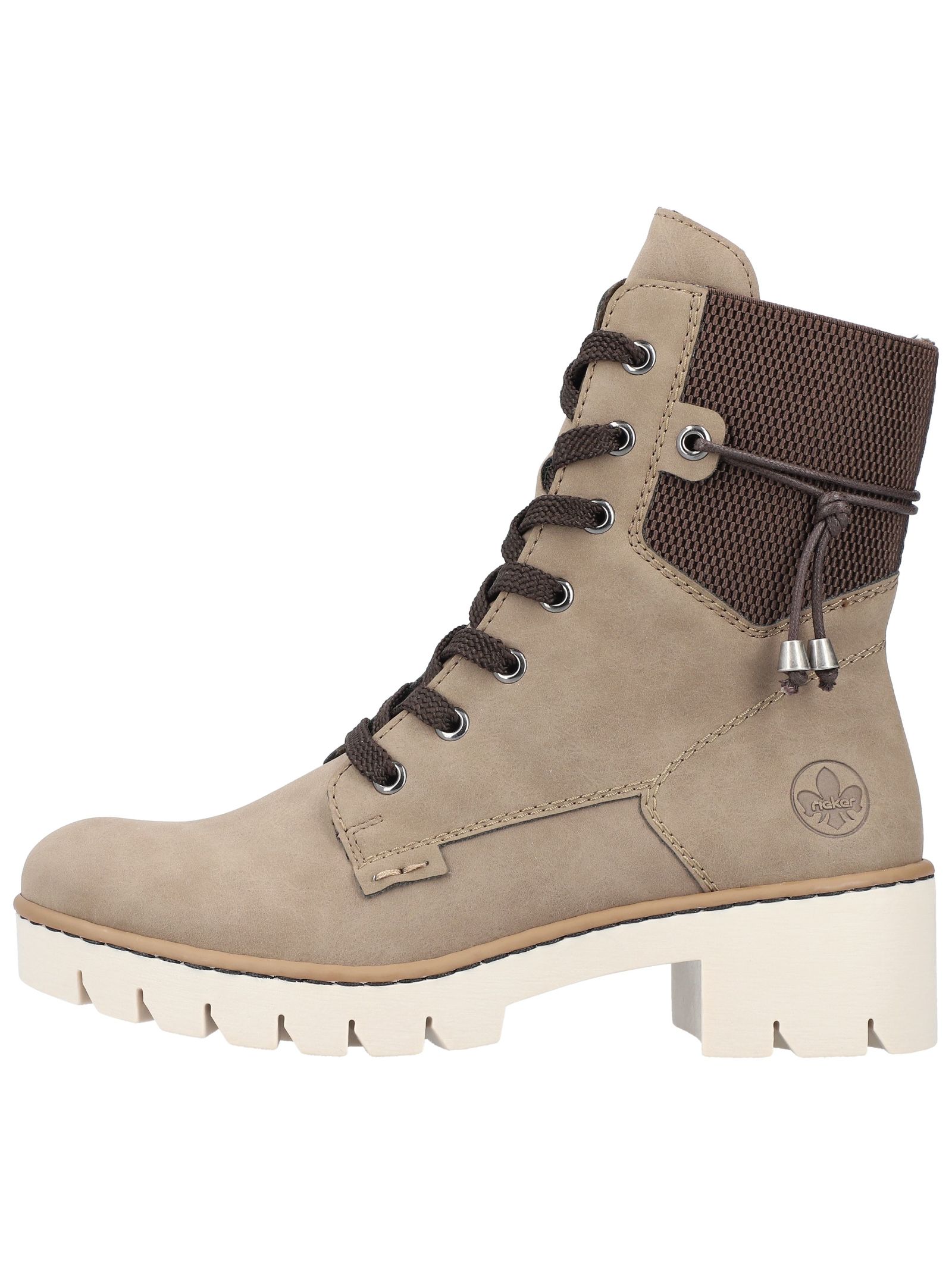 Rieker Schnürstiefelette "Rieker Stiefelette Lederimitat" günstig online kaufen
