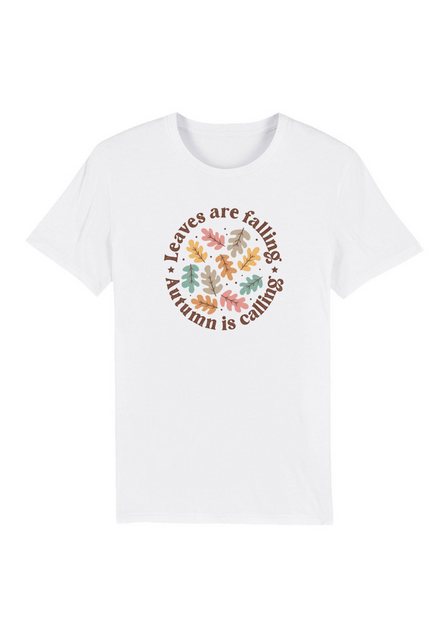 F4NT4STIC T-Shirt Leaves are falling Autumn is calling Premium Qualität günstig online kaufen