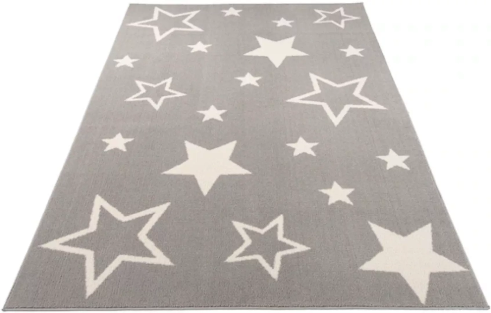 OCI DIE TEPPICHMARKE Teppich »KIDDY STAR«, rechteckig, Wohnzimmer günstig online kaufen