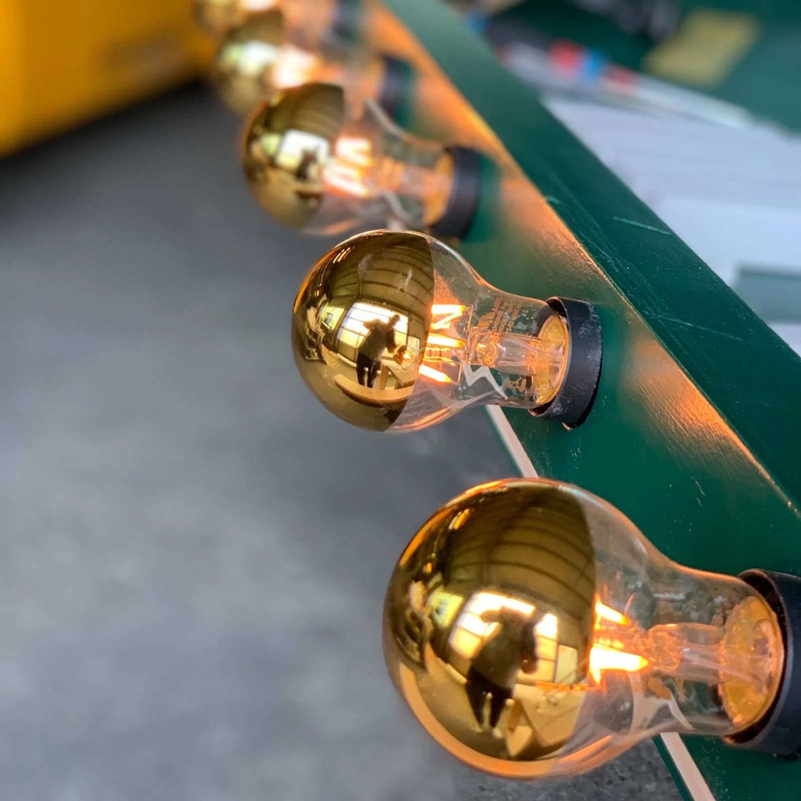SEGULA LED-Leuchtmittel »LED Glühlampe Spiegelkopf Gold«, E27, Warmweiß günstig online kaufen