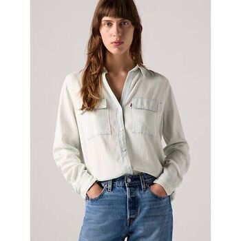 Levis  Blusen A7467 0029 - DOREEN UTILITY-COLETTE STRIPE ECRU DENIM günstig online kaufen