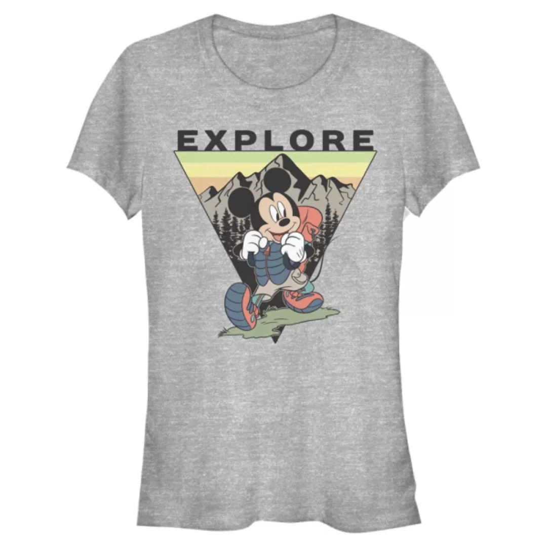 Disney - Micky Maus - Micky Maus Explore Mickey Travel - Frauen T-Shirt günstig online kaufen
