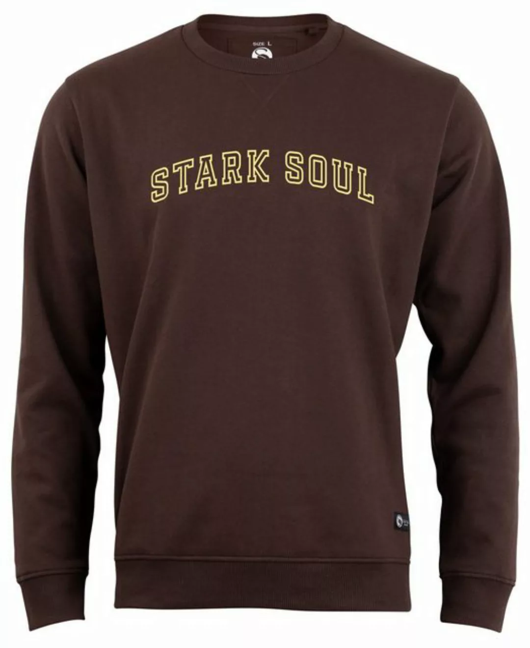 Stark Soul® Sweatshirt Stark Soul Sweatshirt "College" Rundhals-Sweater Uni günstig online kaufen