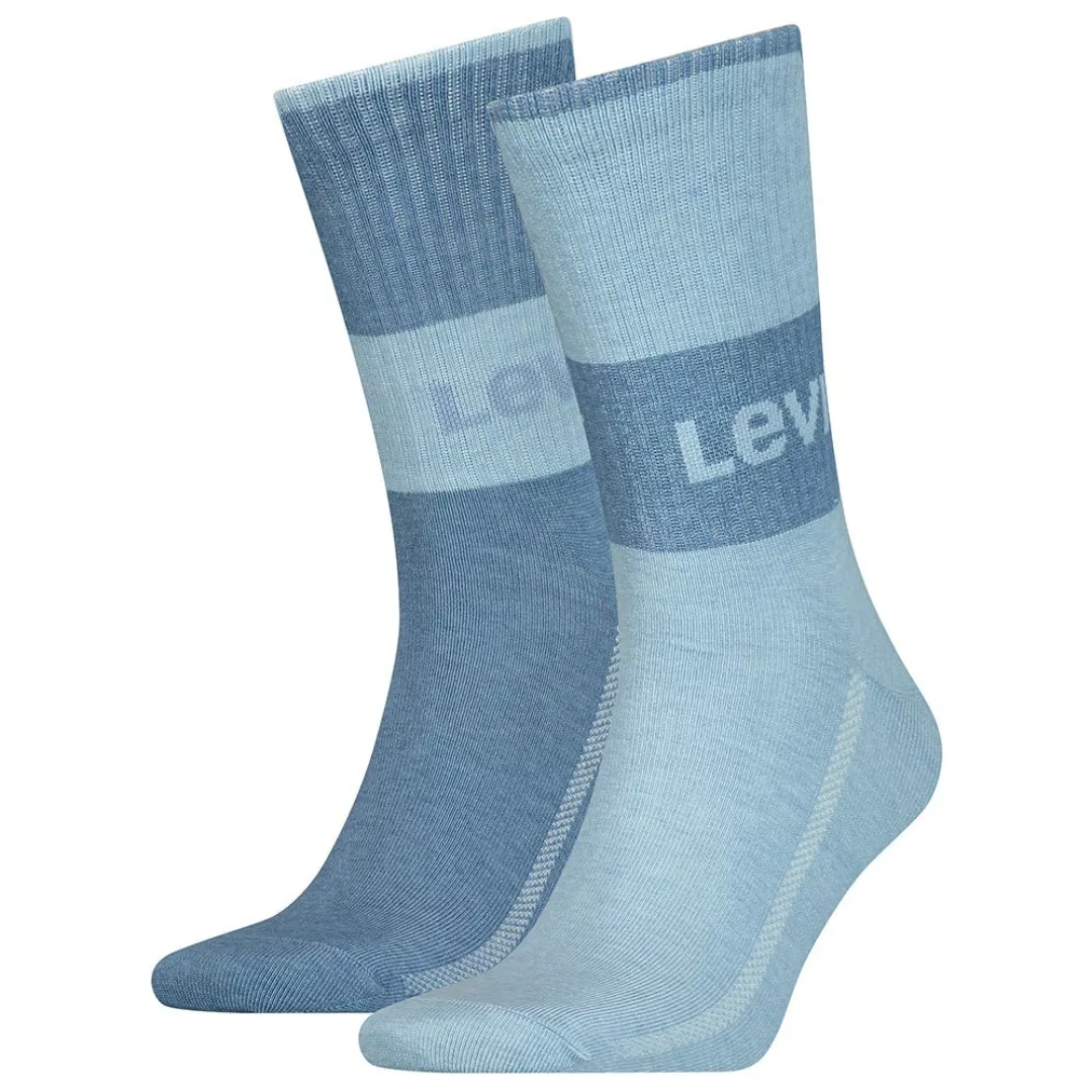 Levi´s ® Short Cut Plant Based Dyeing Socken 2 Paare EU 43-46 Blue Combo günstig online kaufen