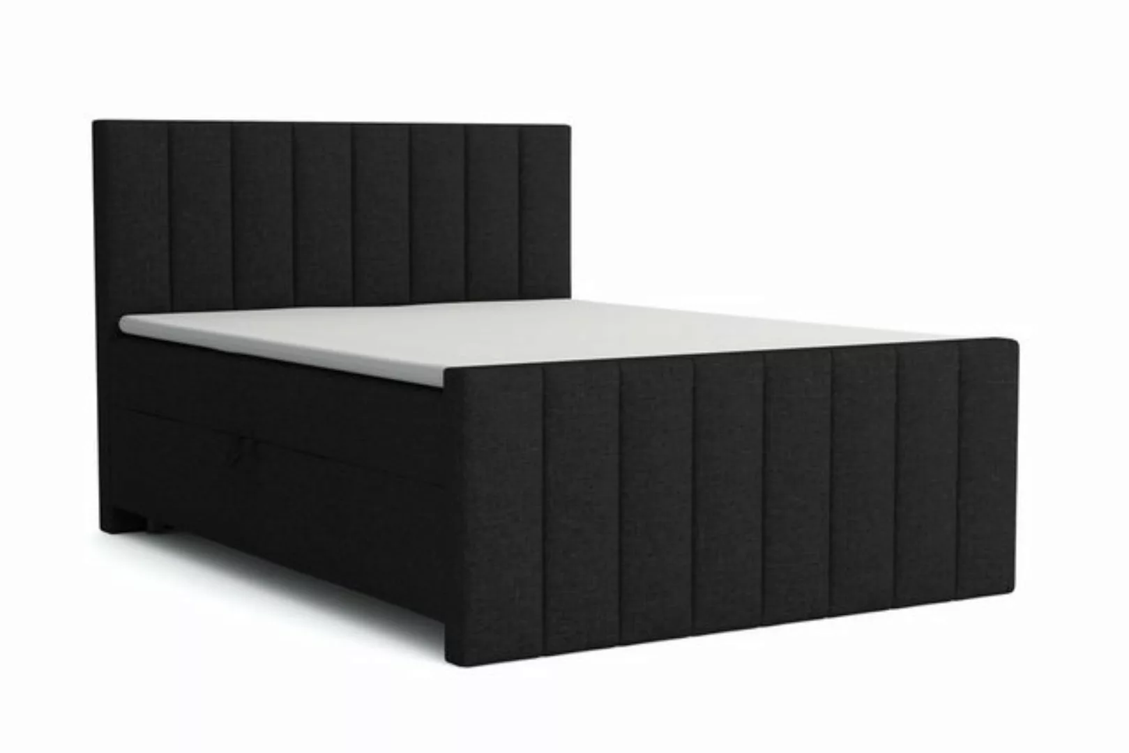 Deine Möbel 24 Boxspringbett FEN Boxspring Komplettbett Polsterbett (Set, 4 günstig online kaufen