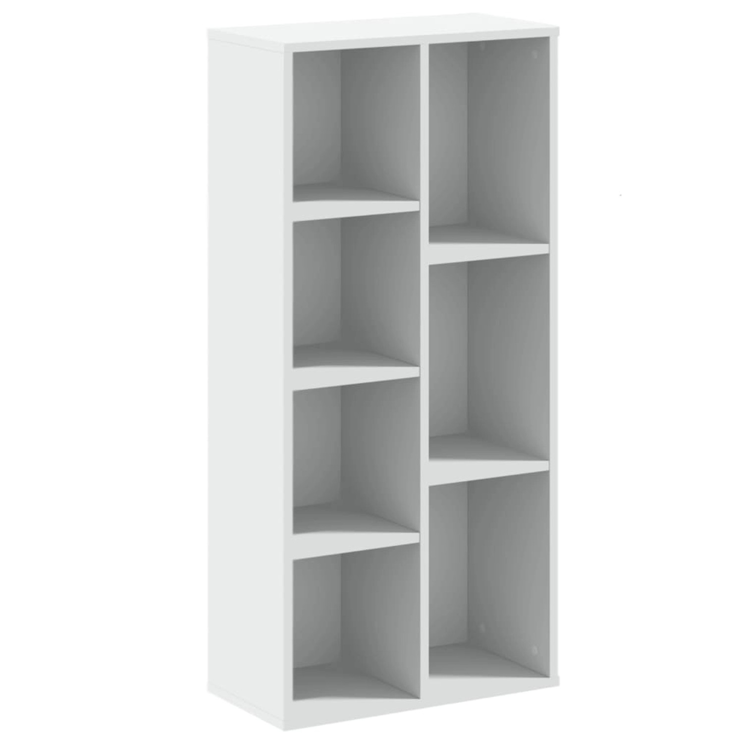 vidaXL Bücherregal Weiß 50x25x105 cm Holzwerkstoff günstig online kaufen