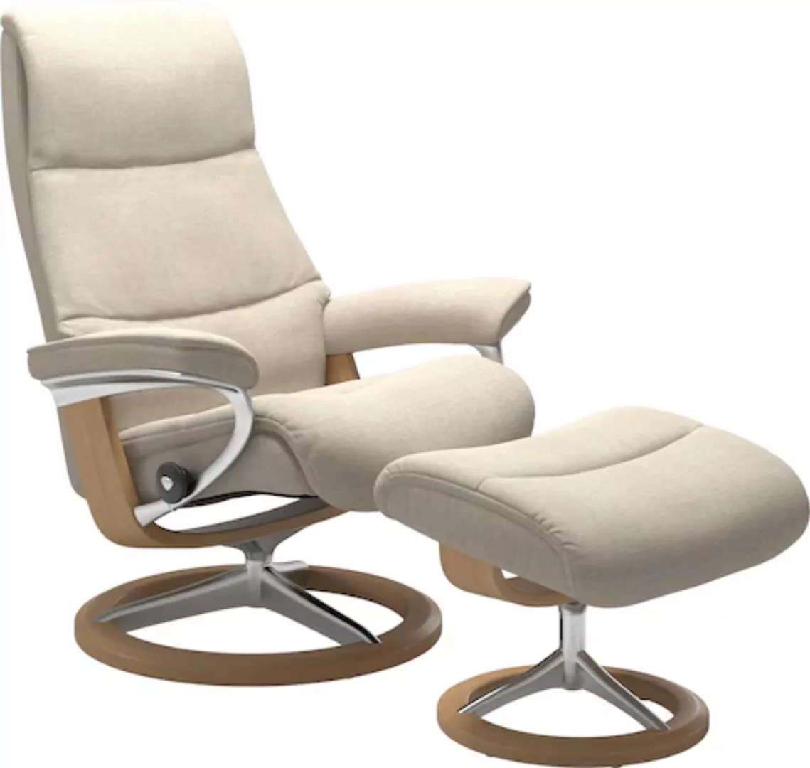 Stressless® Relaxsessel »View«, (Set, Relaxsessel mit Hocker) günstig online kaufen