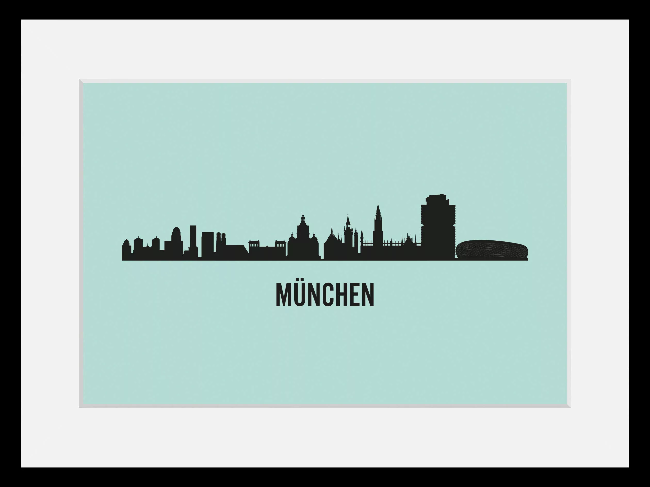 queence Bild "München Skyline", Städte, (1 St.) günstig online kaufen