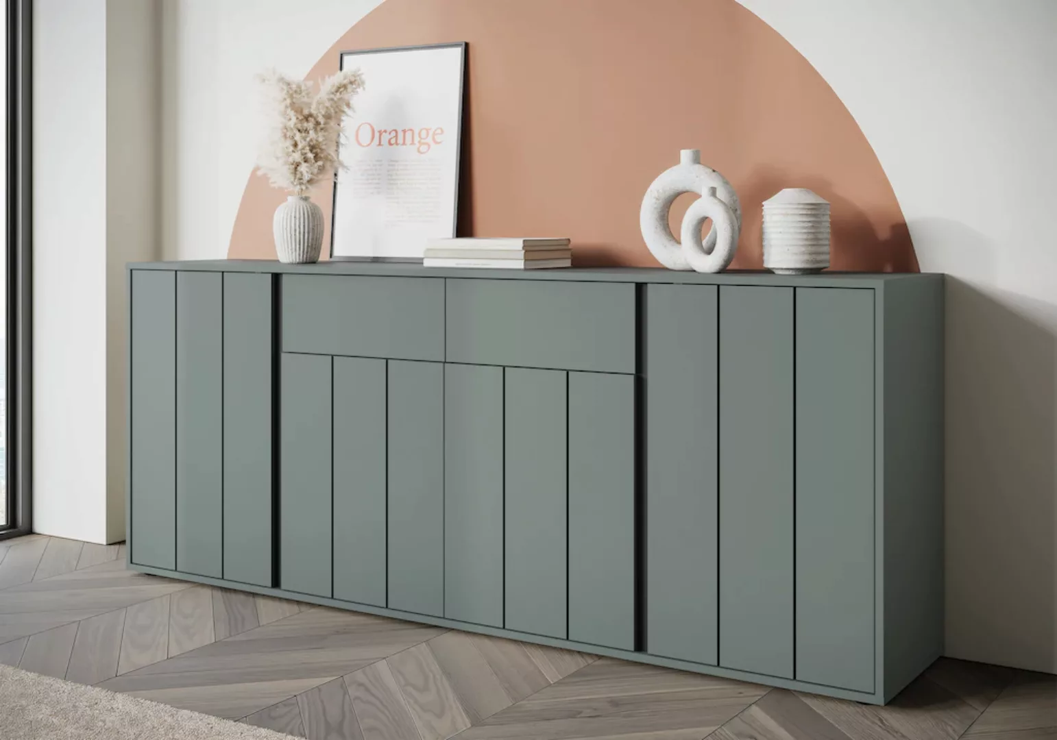 INOSIGN Sideboard "VEDDEL", Breite ca.203 günstig online kaufen