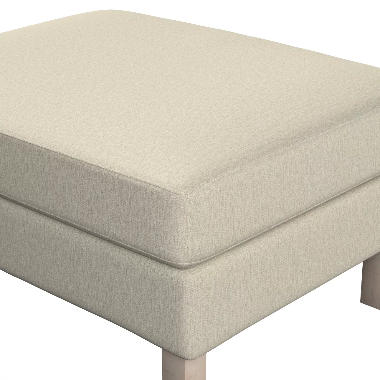 Bezug für Karlstad Hocker, beige-grau, Husse, Karstadt Hocker, Madrid (161- günstig online kaufen