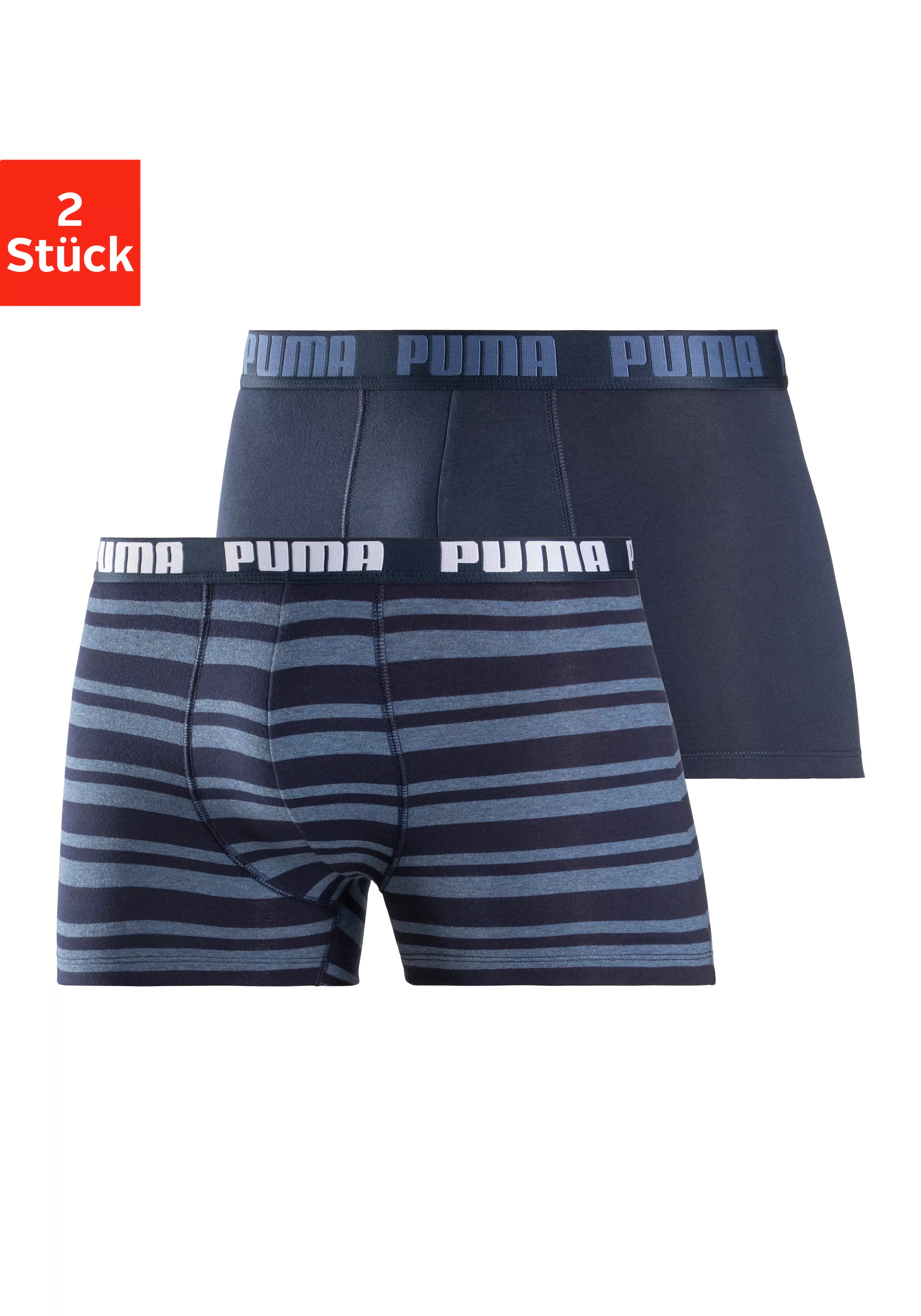 PUMA Boxer, (Packung, 2er-Pack), mit Logo Webbund günstig online kaufen