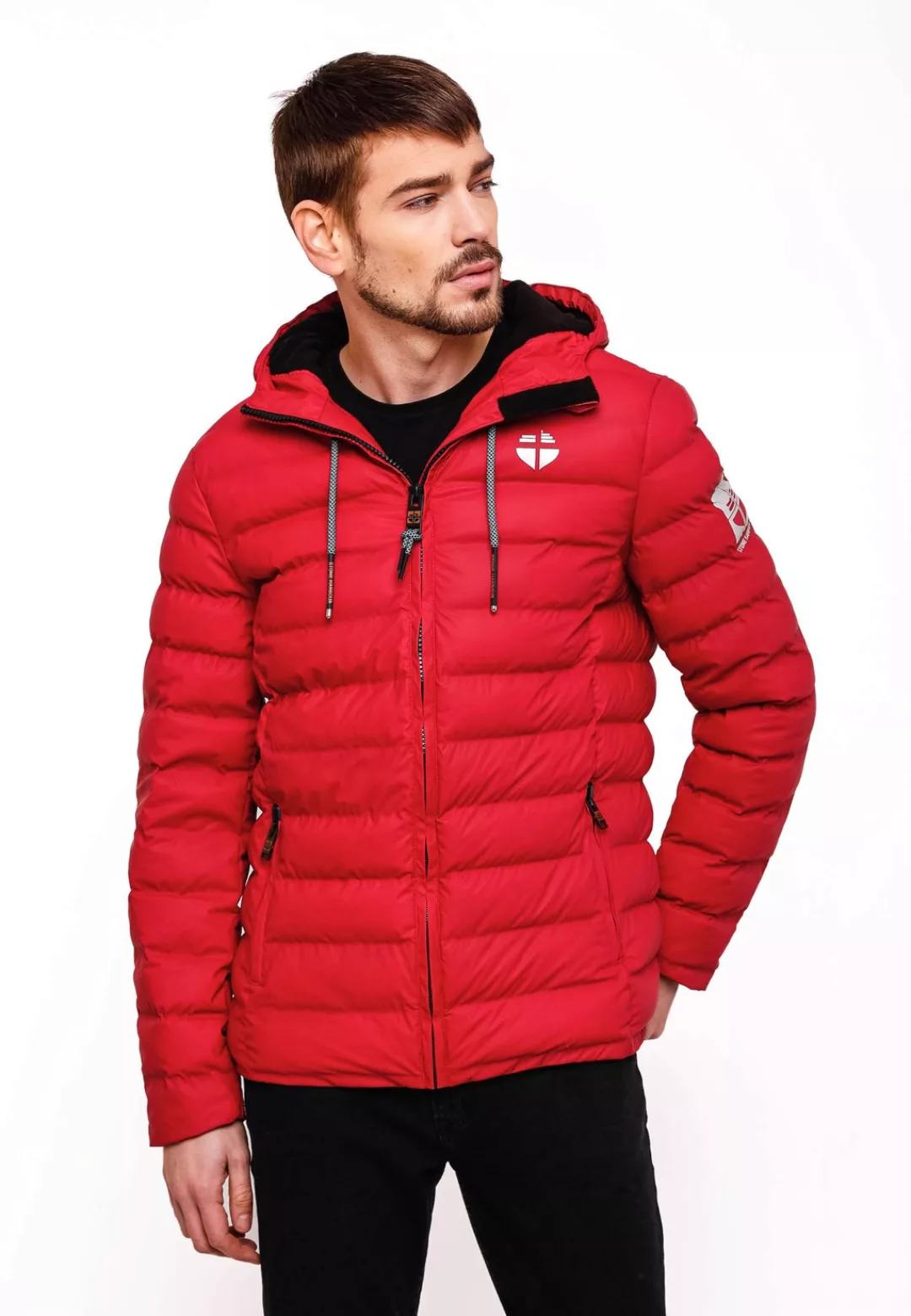 Stone Harbour Winterjacke "Zaharoo", mit Kapuze, Wasserdichte, gesteppte Re günstig online kaufen