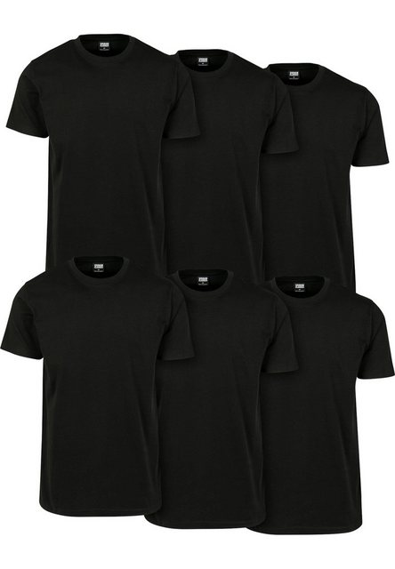 URBAN CLASSICS T-Shirt Urban Classics Herren Basic Tee 6-Pack (1-tlg) günstig online kaufen