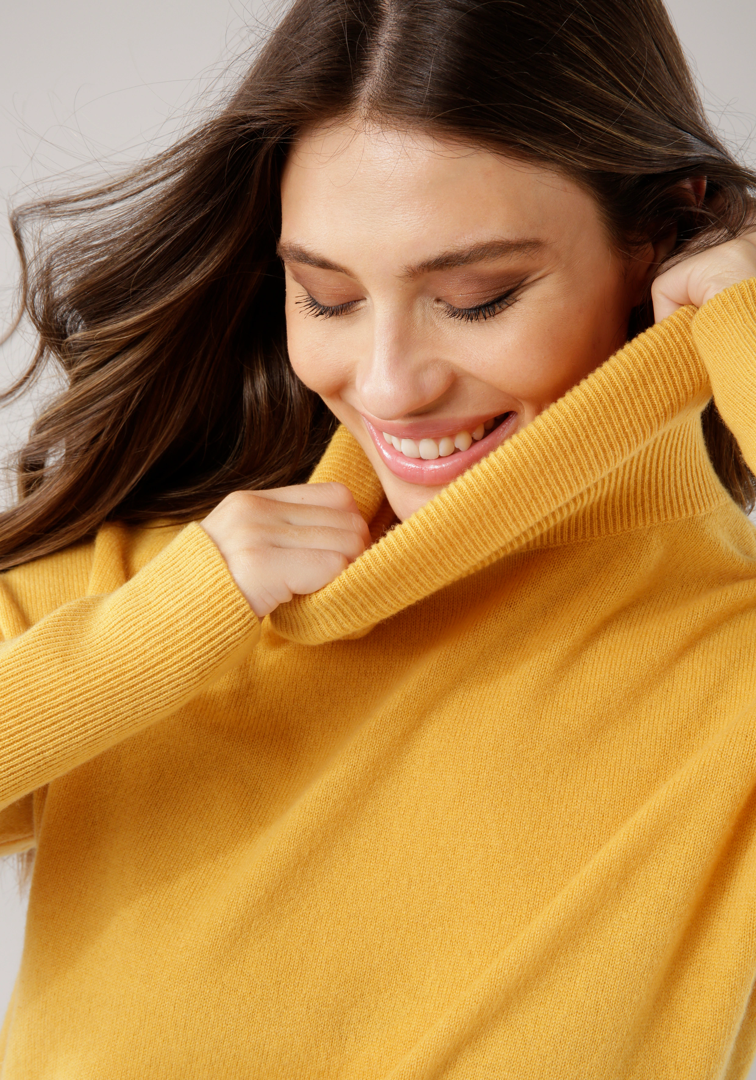 Laura Scott Rollkragenpullover, aus reinem Kaschmir günstig online kaufen